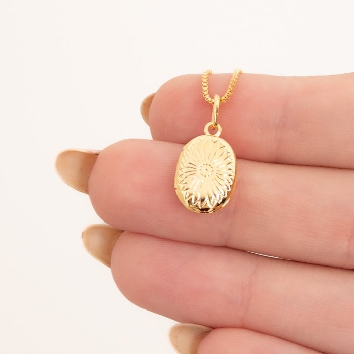 PINGENTE RELICARIO OVAL 1,5 CM IMP